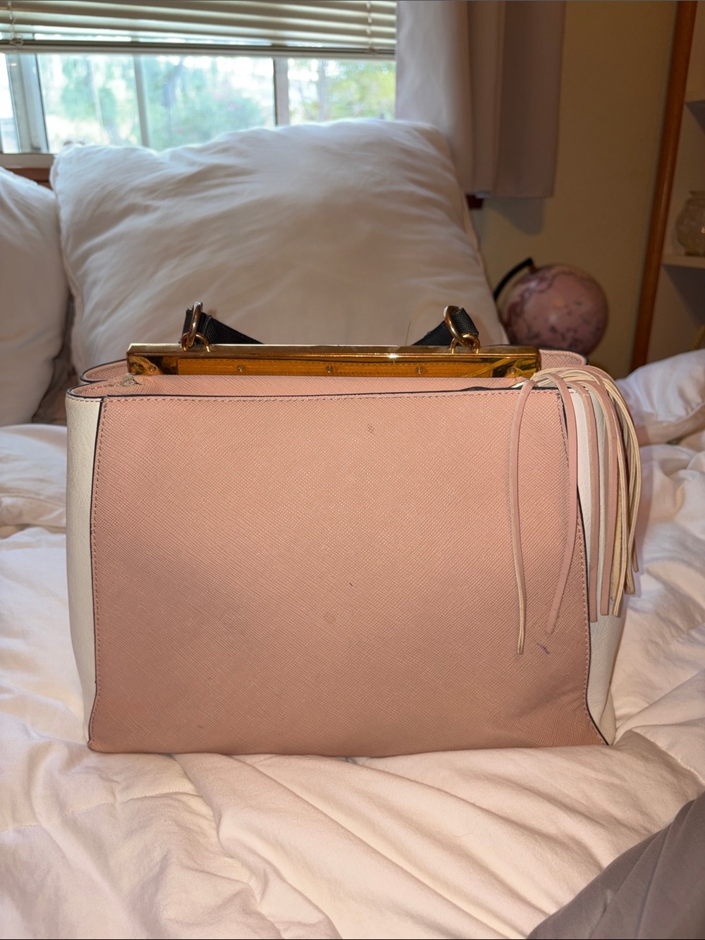 Aldo Women's Blush Pink Top-Handle Satchel - Picture 3 of 8